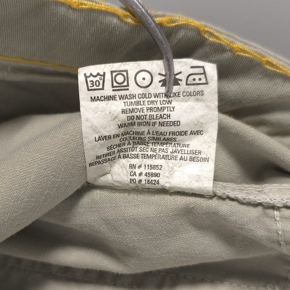 GRAMICCI Women's Pants Size 6 Straight Flare Drawstring Hiking Gray Green - Picture 12 of 12